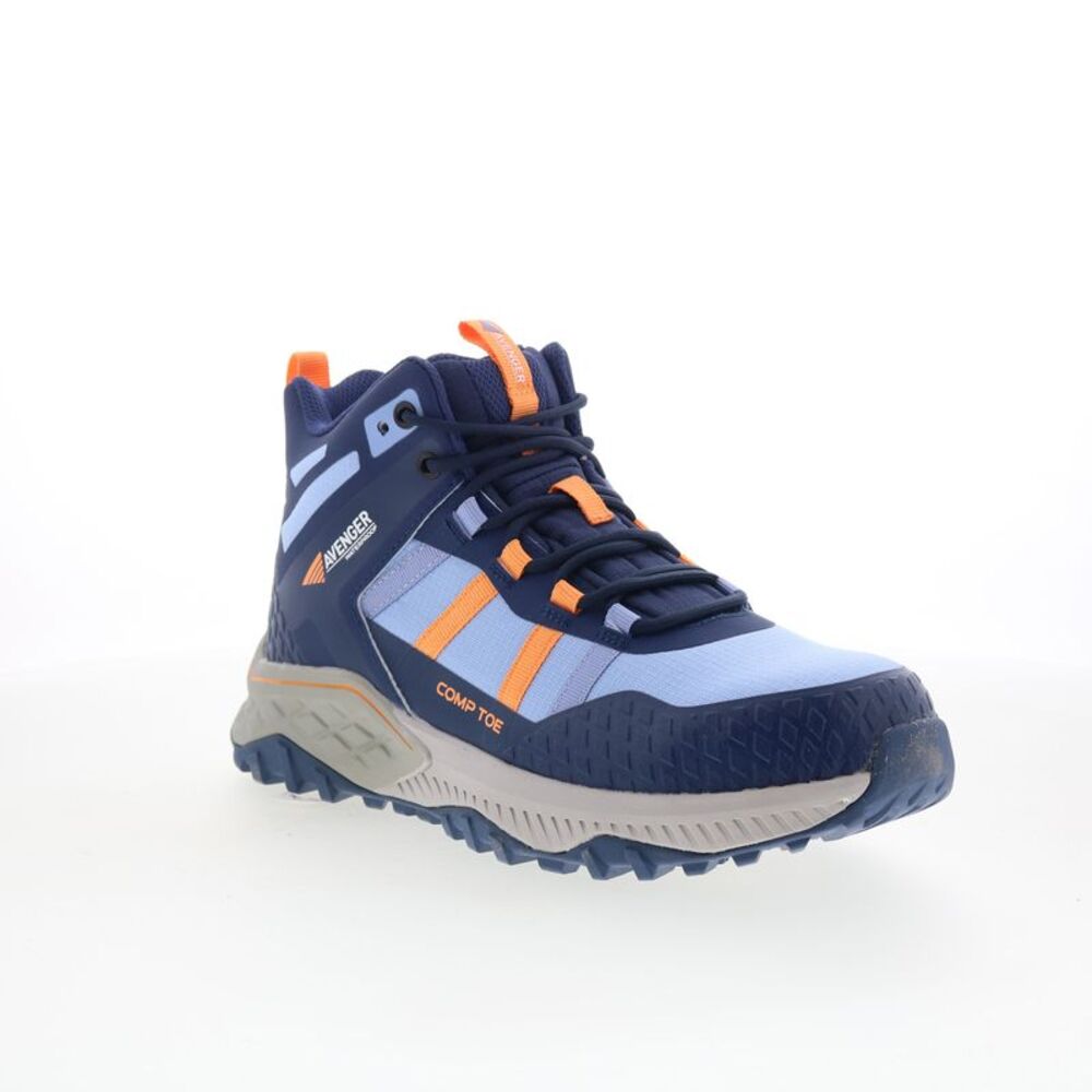 Avenger Womens Aero Trail Mid Compopsite Toe EH Waterproof Blue Boots (NWT) - Picture 2 of 7